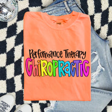 COMFORT COLORS - Performance Therapy Chiropractic - Rainbow Hand Drawn Chiropractic