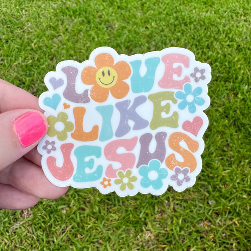 Love Like Jesus Sticker