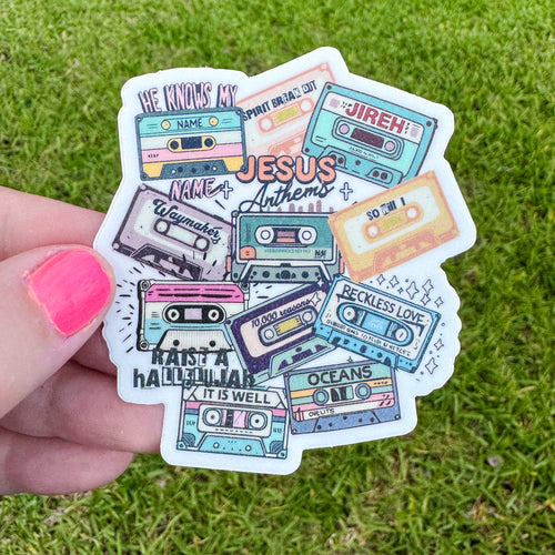 Worship Songs Sticker
