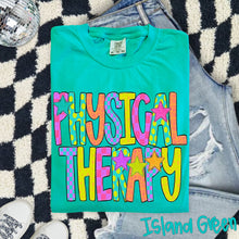 COMFORT COLORS - Short Sleeve - Physical Therapy - Preppy Bright