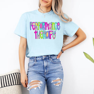 COMFORT COLORS - Performance Therapy - Neon Floral