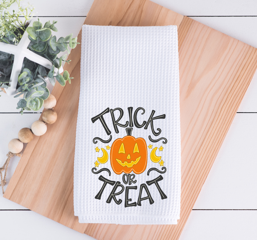 Trick or Treat Kitchen Towel