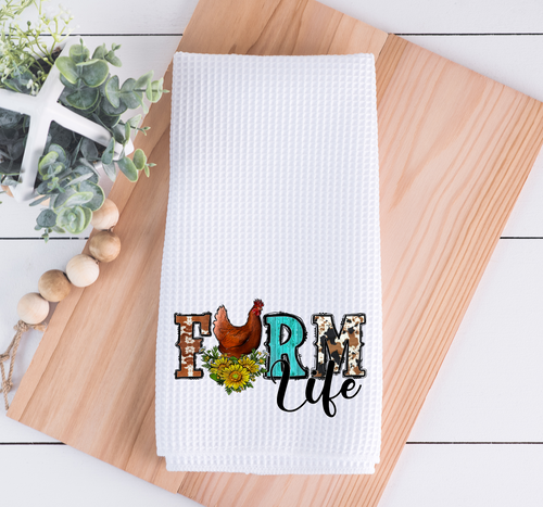 Farm Life Kitchen Towel