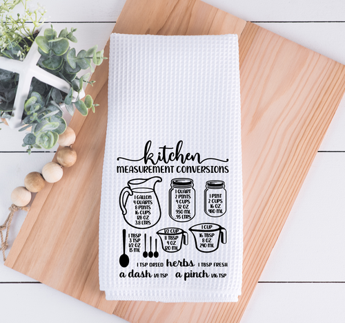 Kitchen Measurement Conversions Kitchen Towel