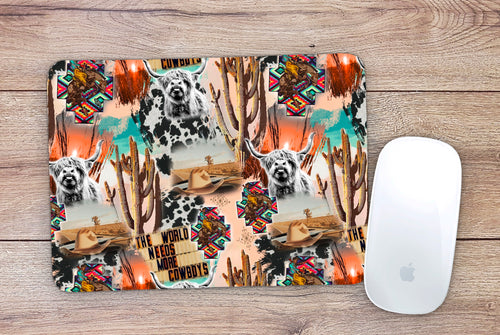Cowboy Vibes Mouse Pad