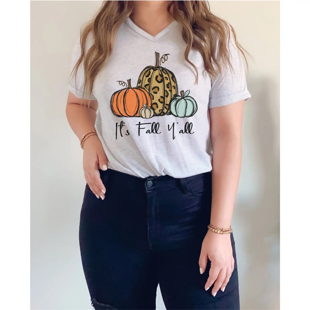 It's Fall Y'all Pumpkin Tee