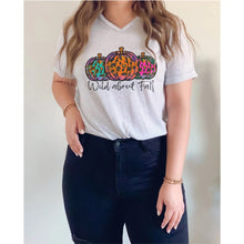 Wild About Fall Colorful Pumpkins Tee