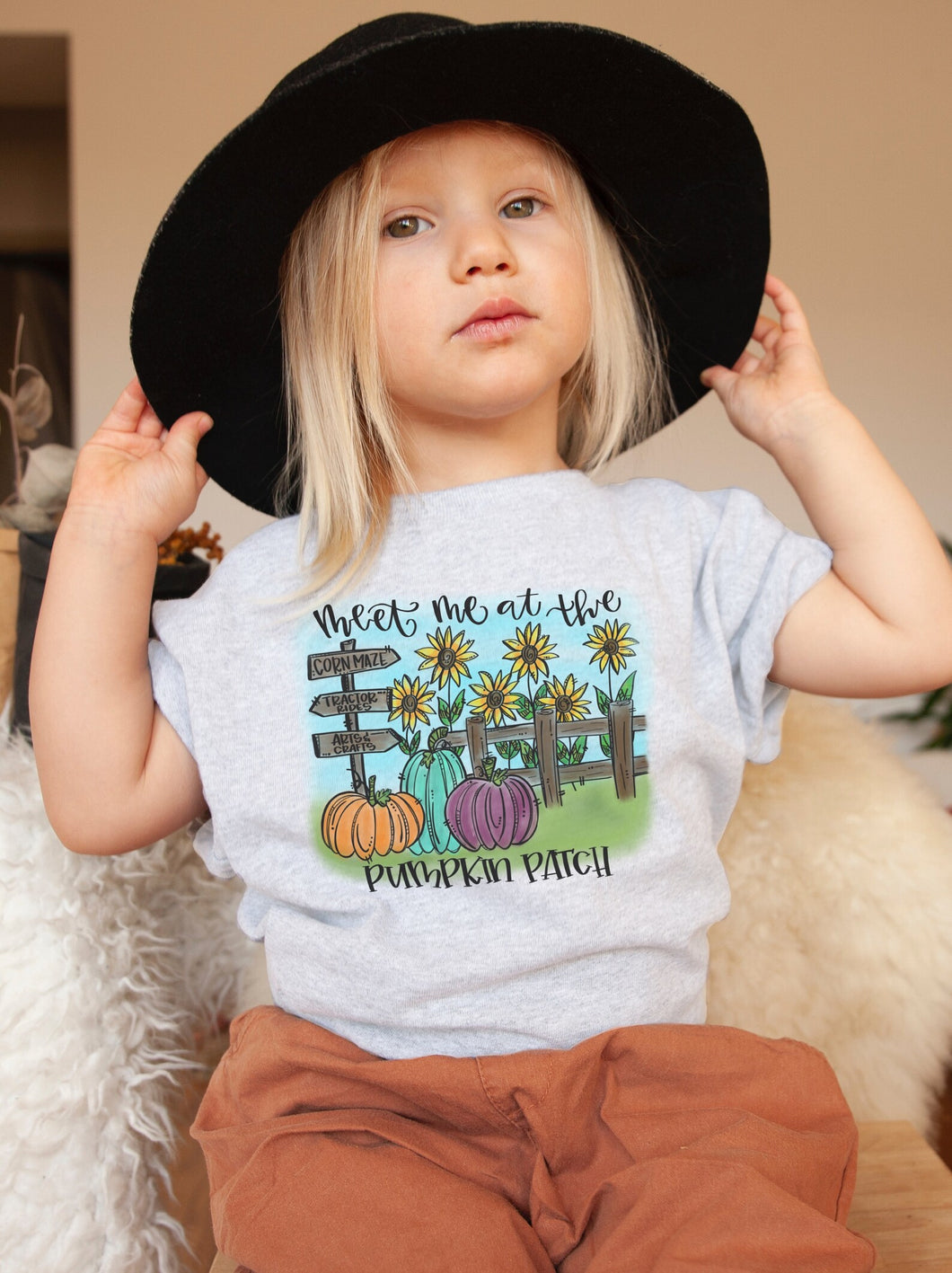 Meet Me At The Pumpkin Patch Youth Tee
