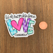 Love Corinthians Sticker