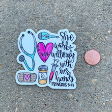 Nurse Proverbs Sticker