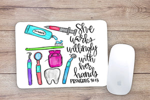 Dental Assistant Mouse Pad