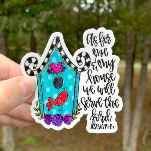 Birdhouse Sticker