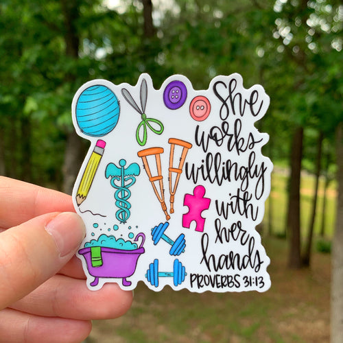 Occupational Therapist Sticker
