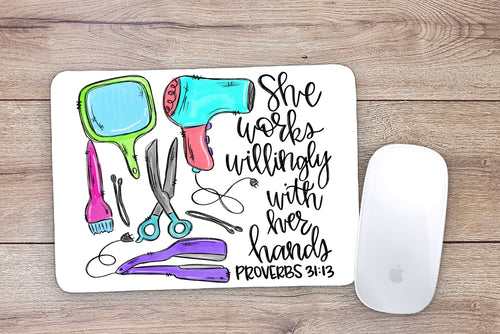 Cosmetologist Mouse Pad