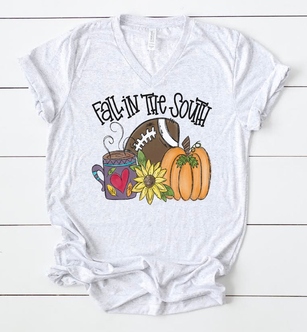 Fall In The South Tee