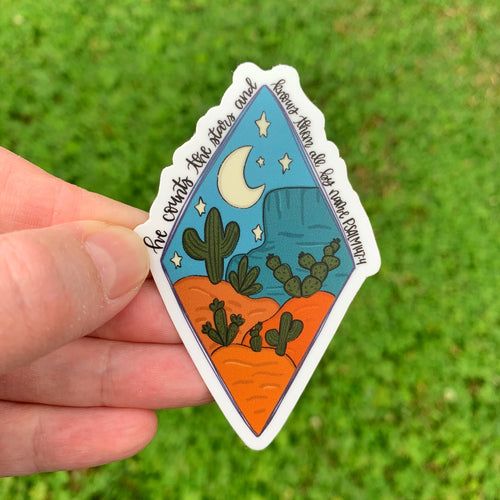 Desert Diamond Sticker