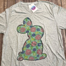 Floral Easter Bunny Tee