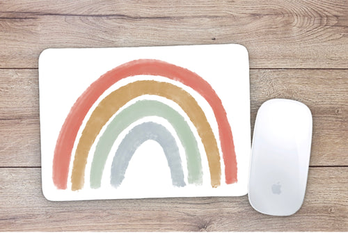 Boho Rainbow Mouse Pad