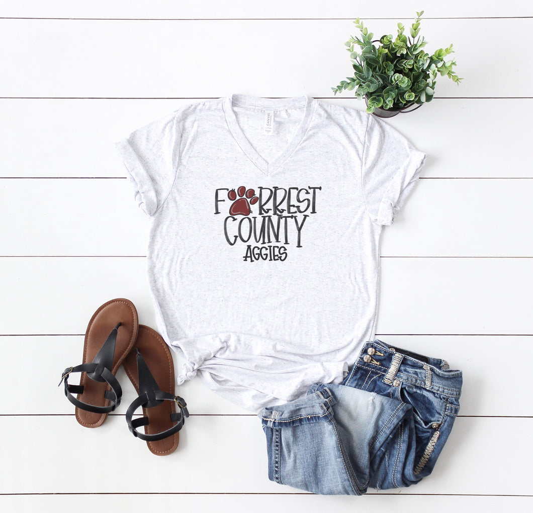 Forrest County Aggies Spirit Tee