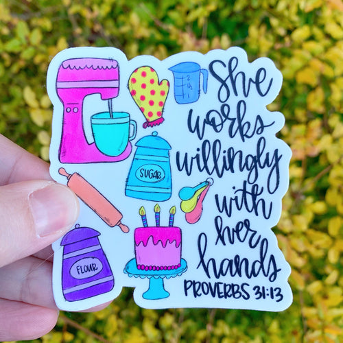 Baker Sticker