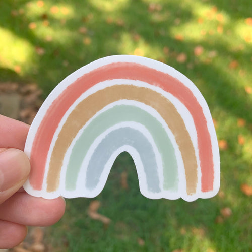 Boho Rainbow Sticker