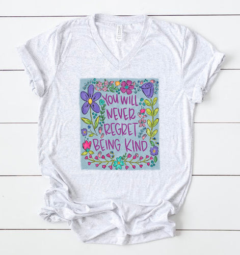 Be Kind Floral Tee