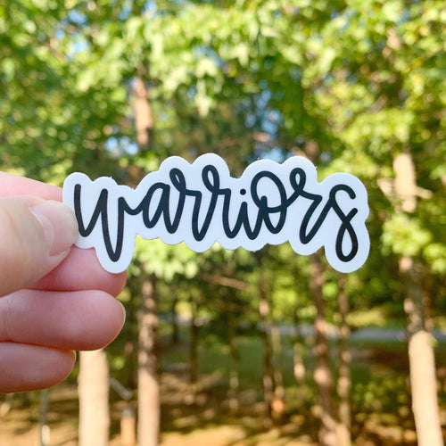 Warriors Sticker