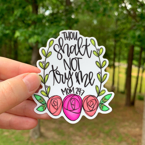 Mom 24:7 Sticker