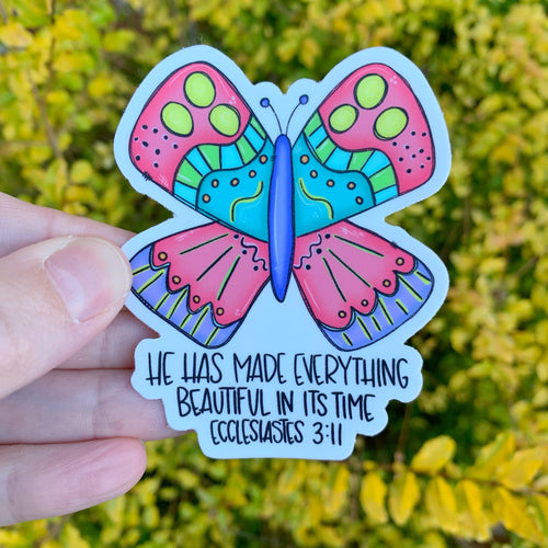 Butterfly Sticker