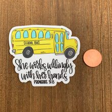 School Bus Driver Sticker