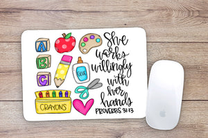 Day Care Teacher Mouse Pad