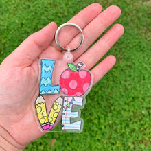Love Teacher Keychain