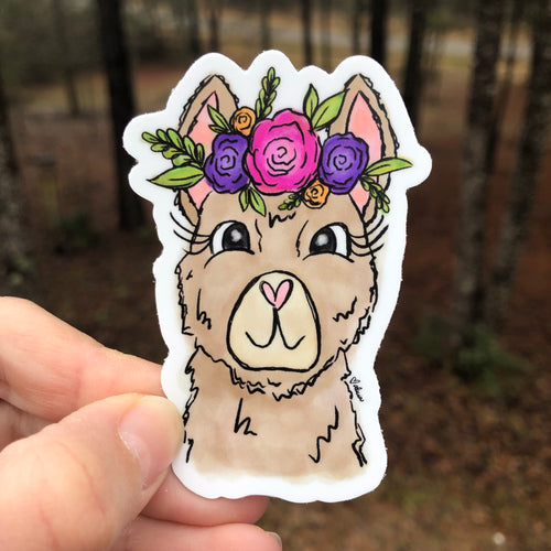 Llama Sticker
