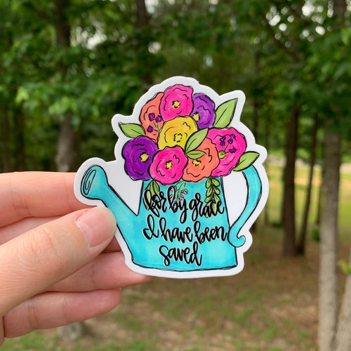 Watering Can Sticker
