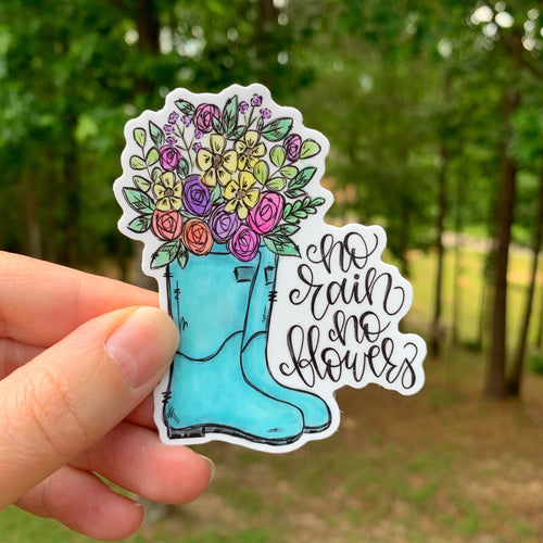 Rainboots Sticker