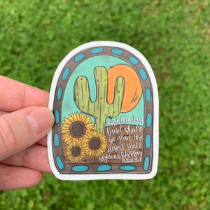 Desert Cactus Sticker