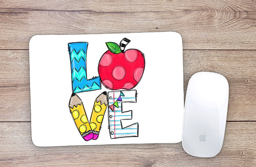 Love Teacher Mouse Pad