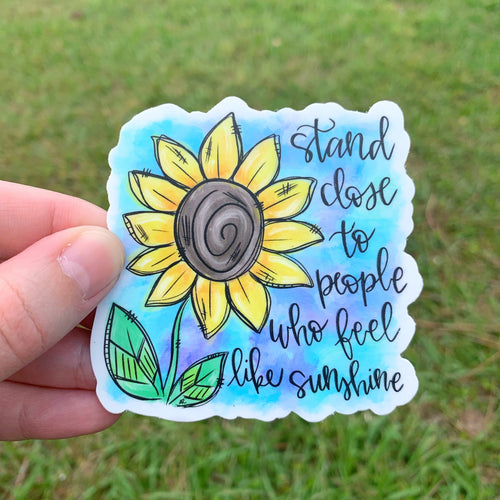Sunflower Sticker